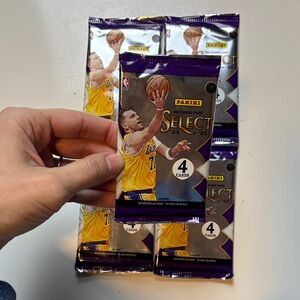 2024/25 Panini Select Basketball Cards Pack -5 packs
